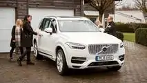 Volvo XC90 autonome tests en Suède