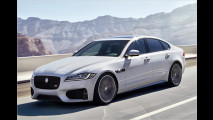 Jaguar XF tanzt übers Seil