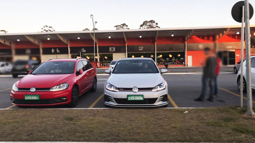Flagra linha VW Golf 2018