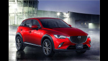 Ein Mokka von Mazda auf der Messe