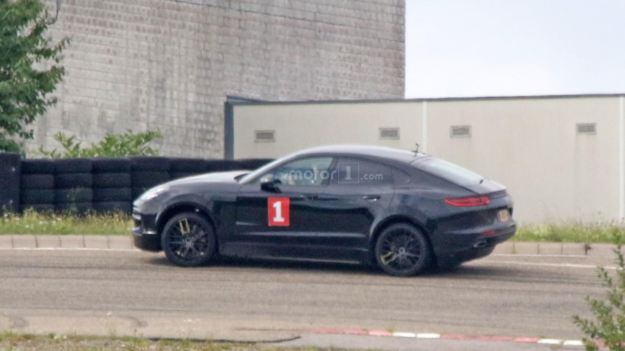 Recently spotted Porsche Cayenne Coupe is actually an EV mule