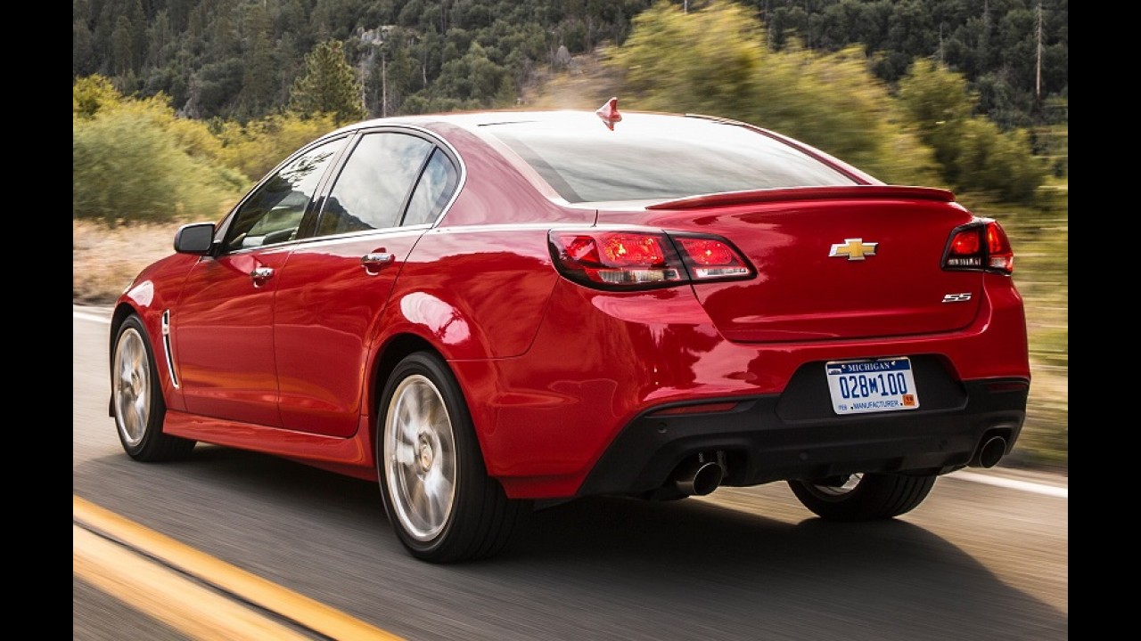 Chevrolet SS, com 415 cv e tração traseira, terá opção de câmbio manual nos EUA