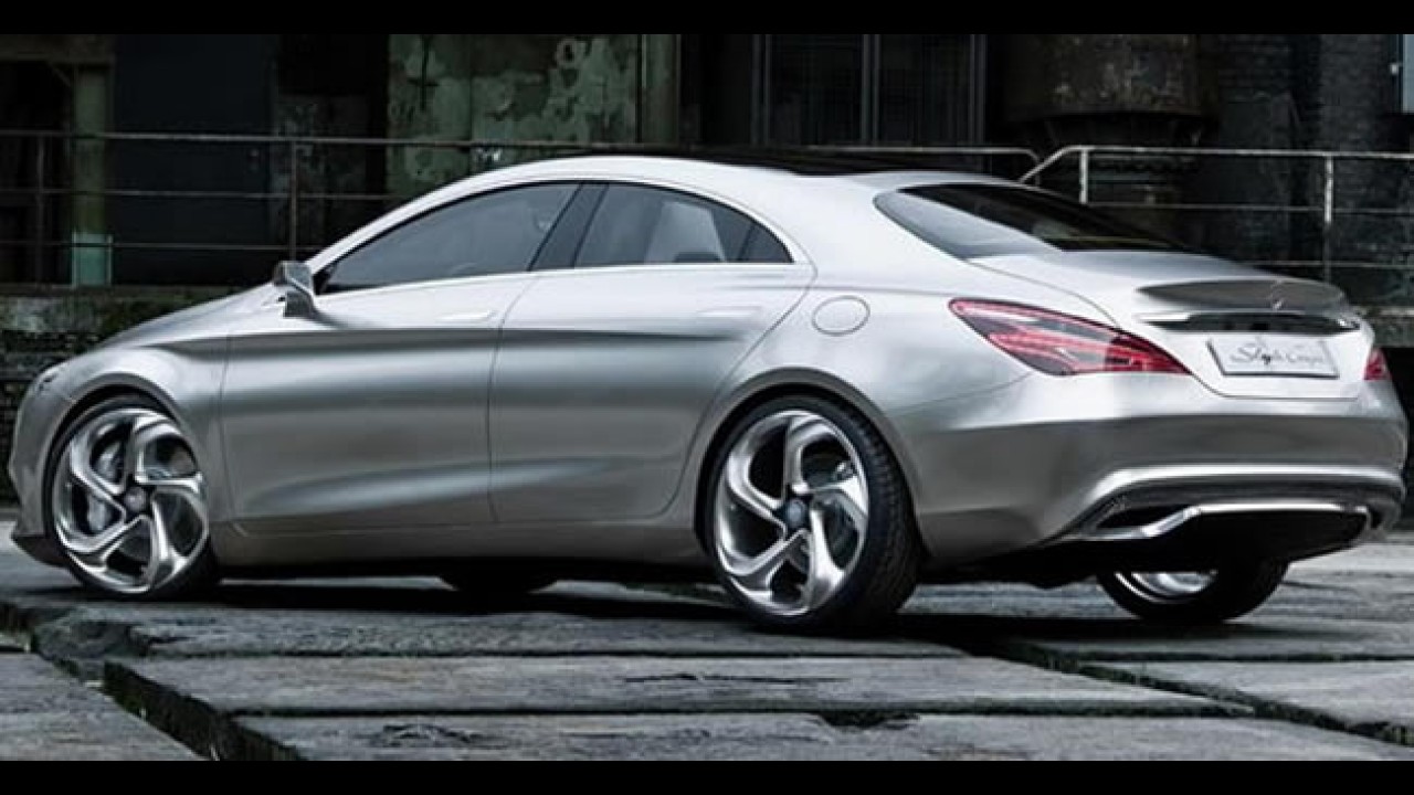 Mercedes Concept Style Coupé tem imagens oficiais divulgadas