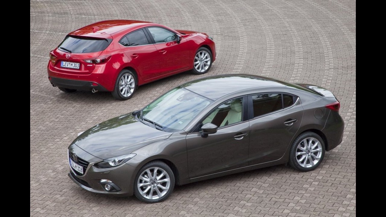 Veja as primeiras fotos oficiais do Mazda3 sedan