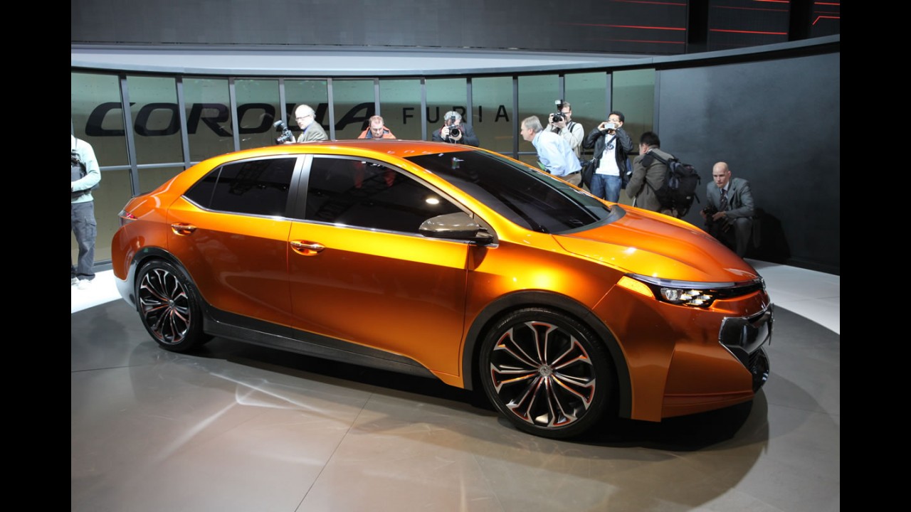 A fúria do Novo Corolla - Toyota Furia Concept antecipa a próxima geração que chega em 2014