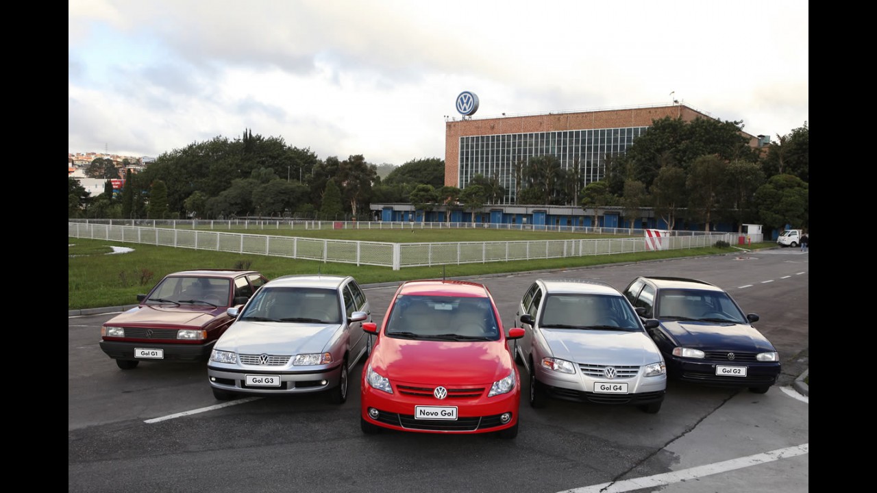 Volkswagen Gol completa 25 anos de liderança no Brasil
