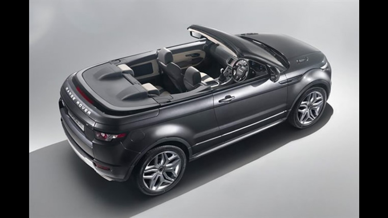 Range Rover Evoque Convertible Concept é revelado