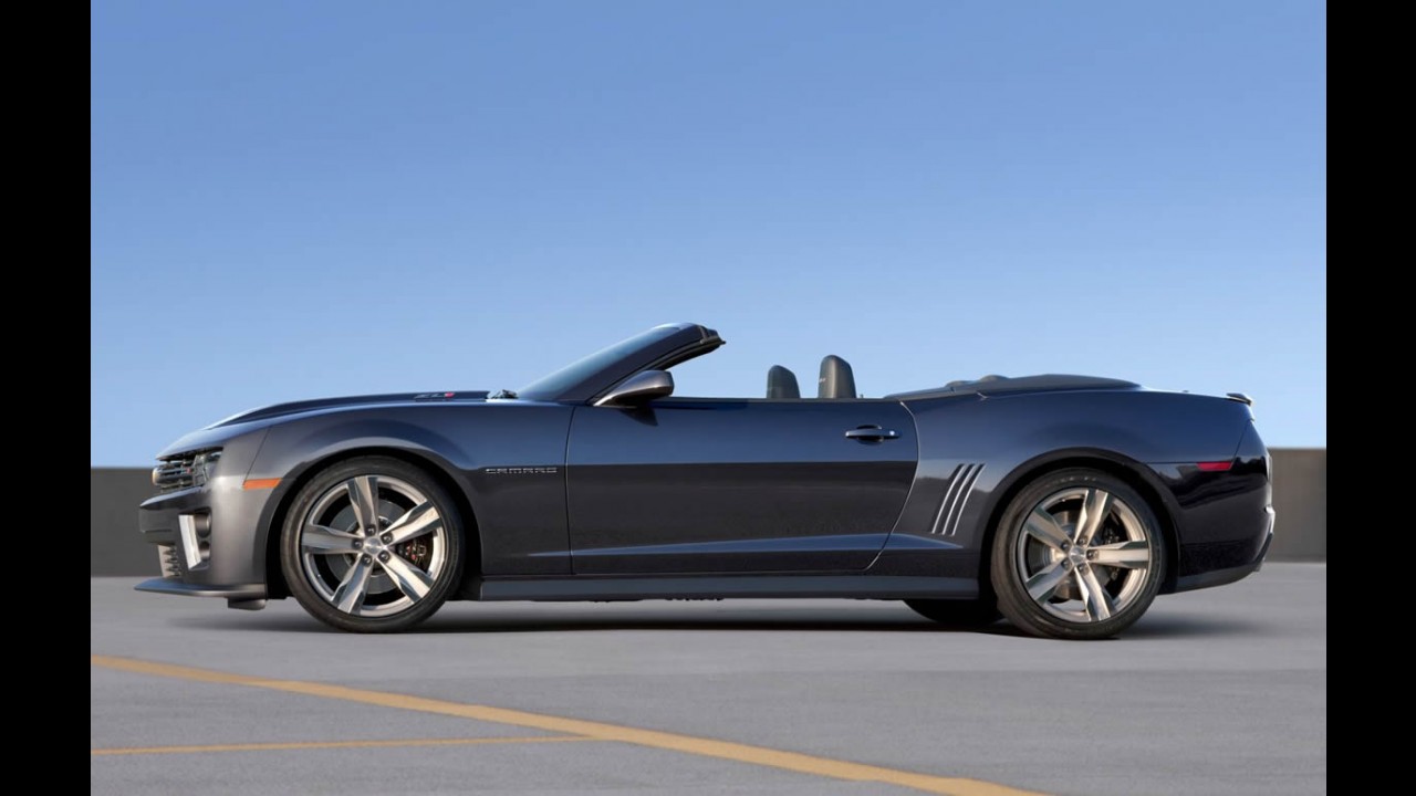 GM confirma Chevrolet Camaro ZL1 Conversível com 580 cv no Salão de Los Angeles