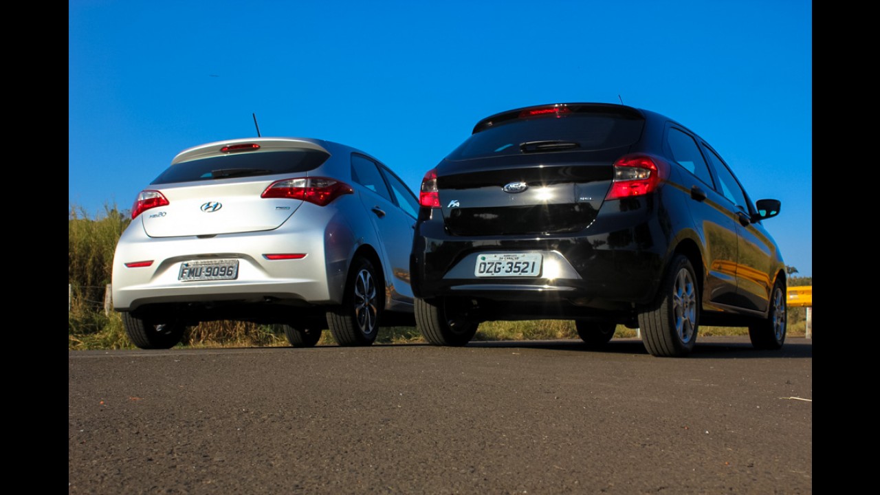 Teste CARPLACE: novo Ford Ka desafia posto de referência do Hyundai HB20