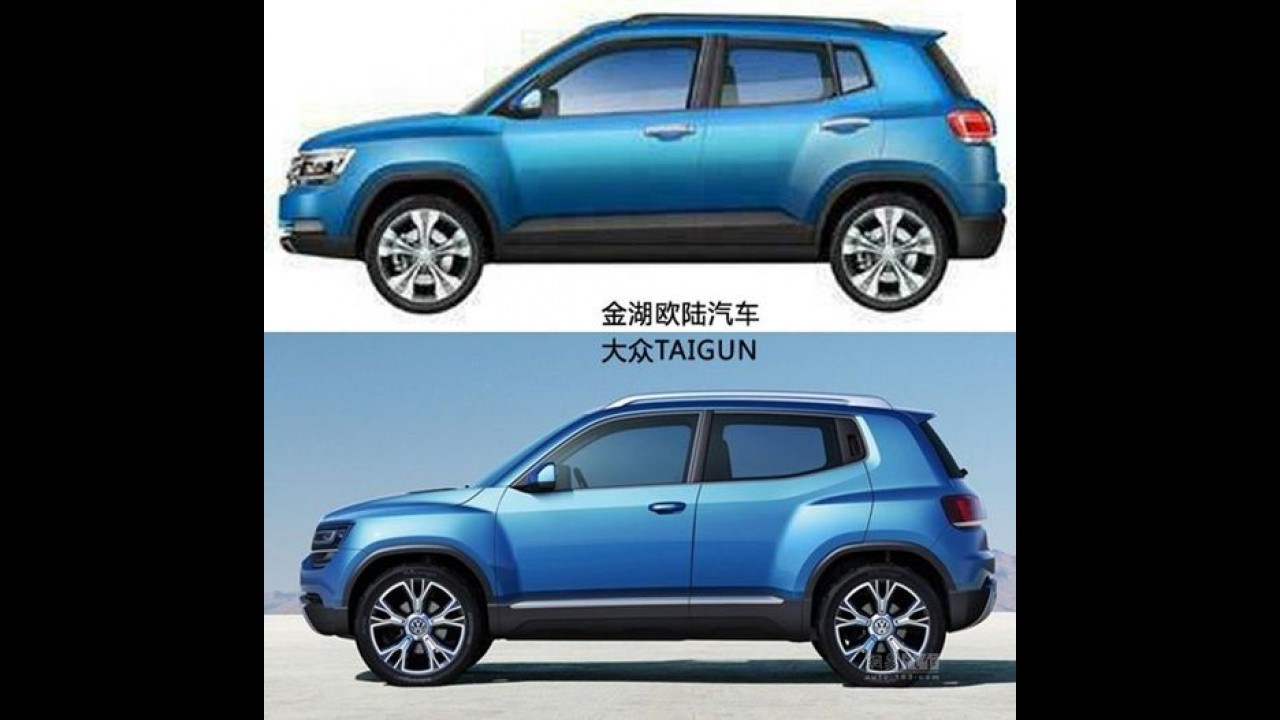 VW Taigun nem foi lançado e já tem clone na China!