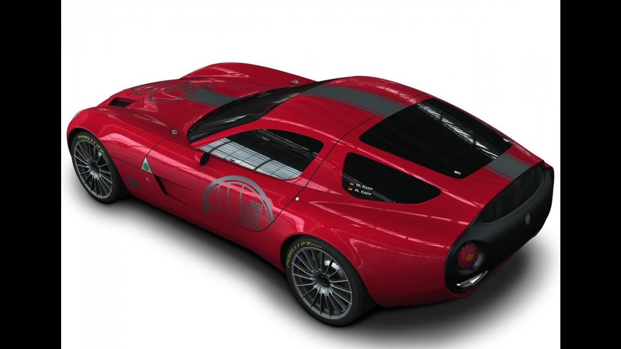 Concorso d’Eleganza Villa d’Este: Alfa Romeo TZ3 Corsa 2010 by Zagato Milano é revelado