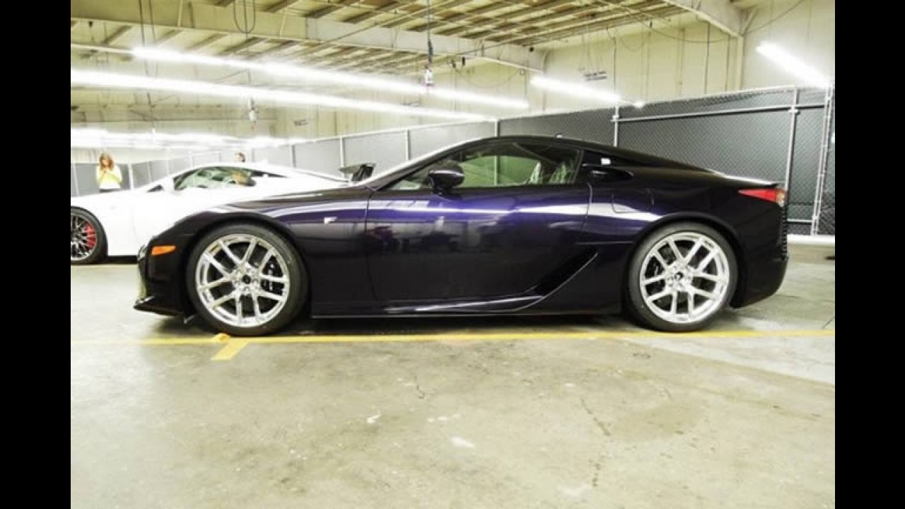 Filho único: Lexus mostra LFA Black Amethyst