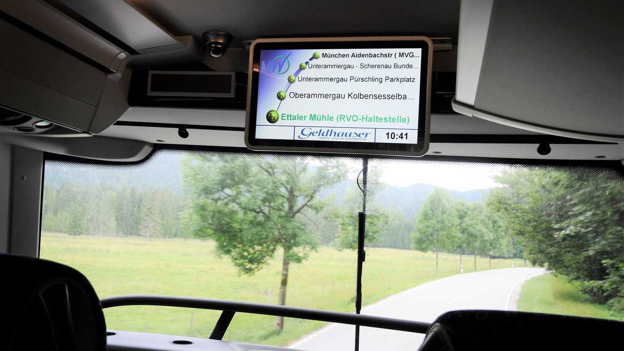Setra, i bus S 531 DT del servizio alpino bavarese