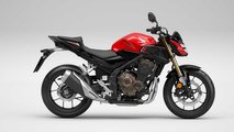 2022 Honda CB500F - Right Side - Red - Studio