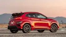 2022 Hyundai Kona N Exterior Rear Quarter