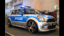 Mini E im Polizeilook – ,Tune it! Safe!