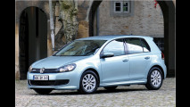 Nun gleichauf mit VW Golf BlueMotion