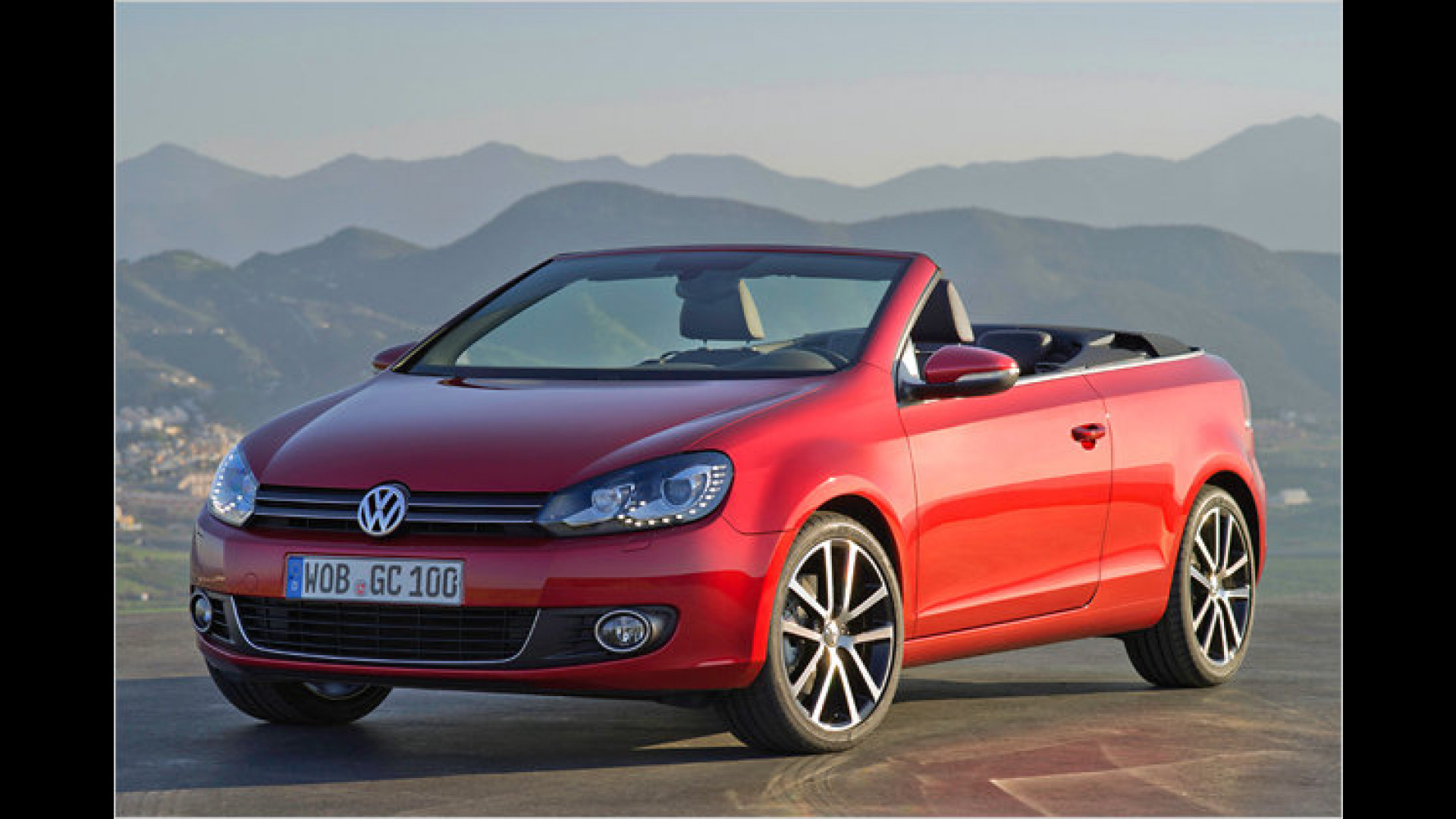 Vw Gibt Stoff Das Ist Das Neue Golf Cabrio
