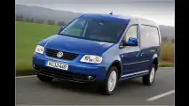 VW Caddy: Vier alle