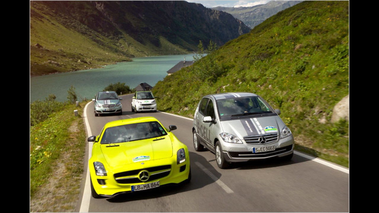 Silvretta Rallye E-Auto 2011