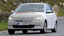 Skoda Fabia Combi facelift spy photo