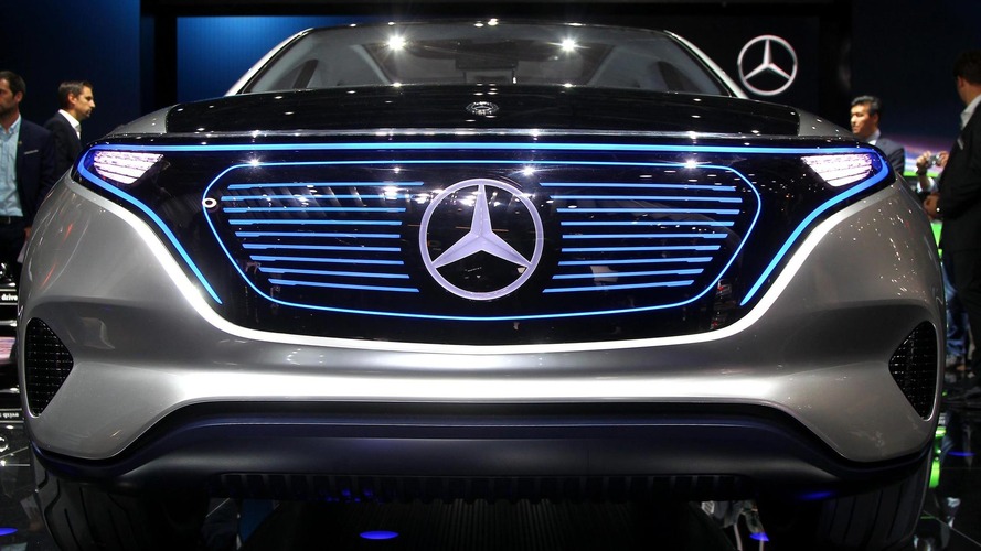 Mercedes Generation EQ concept live at 2016 Paris Motor Show