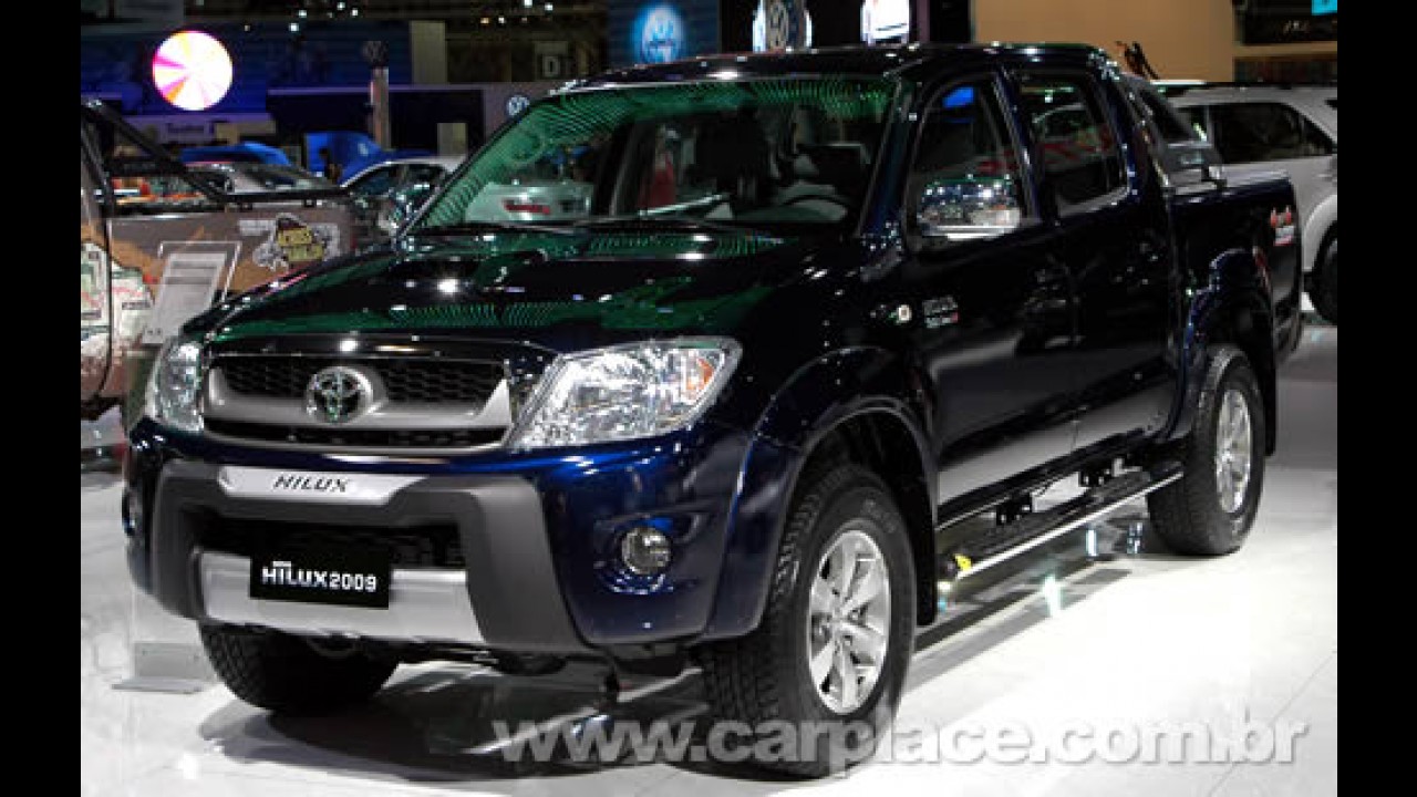 Salão do Automóvel 2008 - Toyota mostra linha 2009 da Hilux e SW4