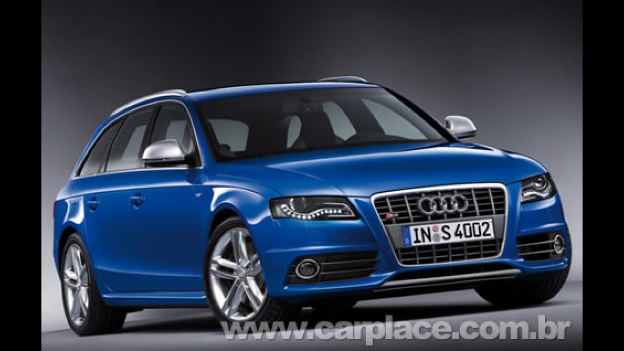 Audi divulga imagens da nova geração do sedan S4 e da station wagon Avant S4