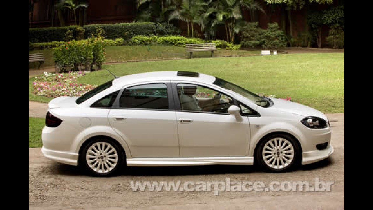 Salão do Automóvel 2008 - Fiat apresenta o personalizado Linea Monte Bianco