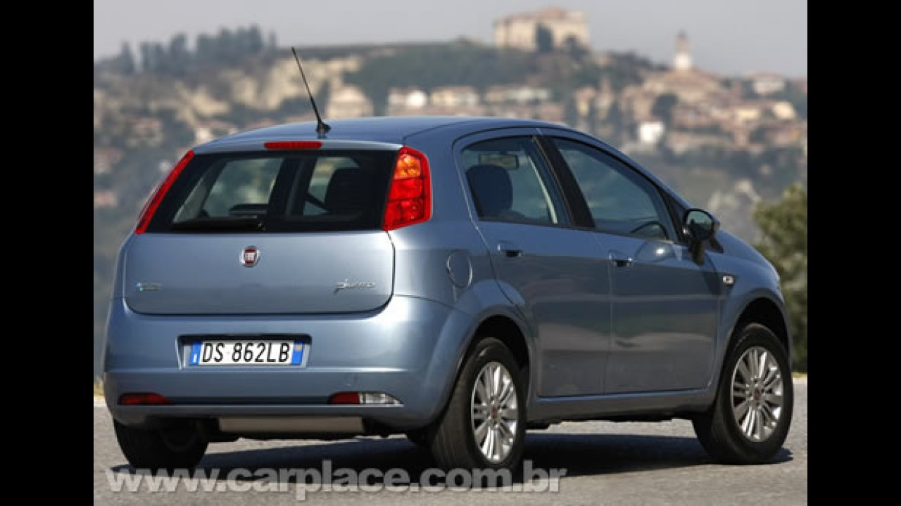 Fiat Punto Natural Power - Modelo ganha opção flex à gasolina e gás na Itália