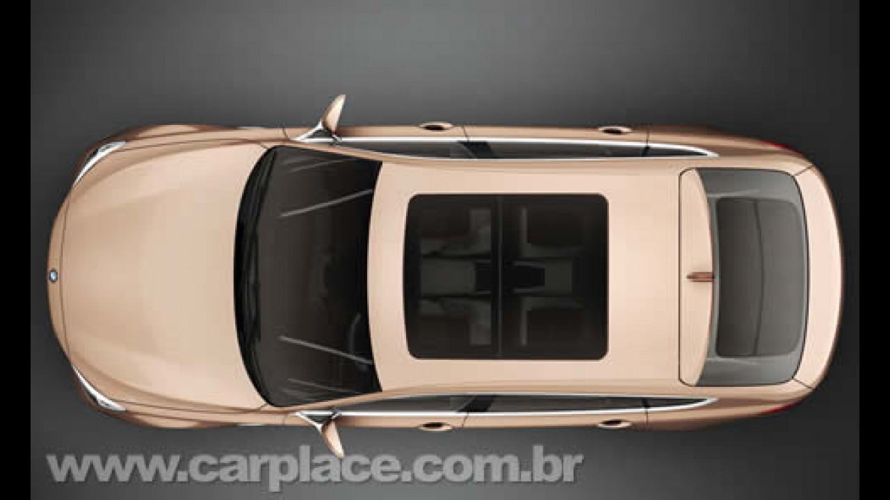 BMW Série 5 Gran Turismo Concept 2009 é mistura de coupé, sedã e utilitário