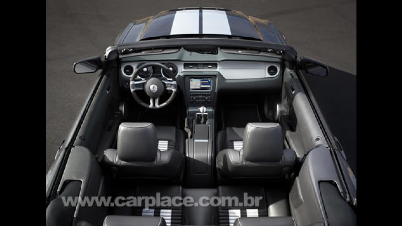 Novo Ford Mustang Shelby GT500 2010 - Musclecar tem motor 5.4l V8 de 547 cv!!