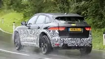 Jaguar E-Pace test mule spy photo