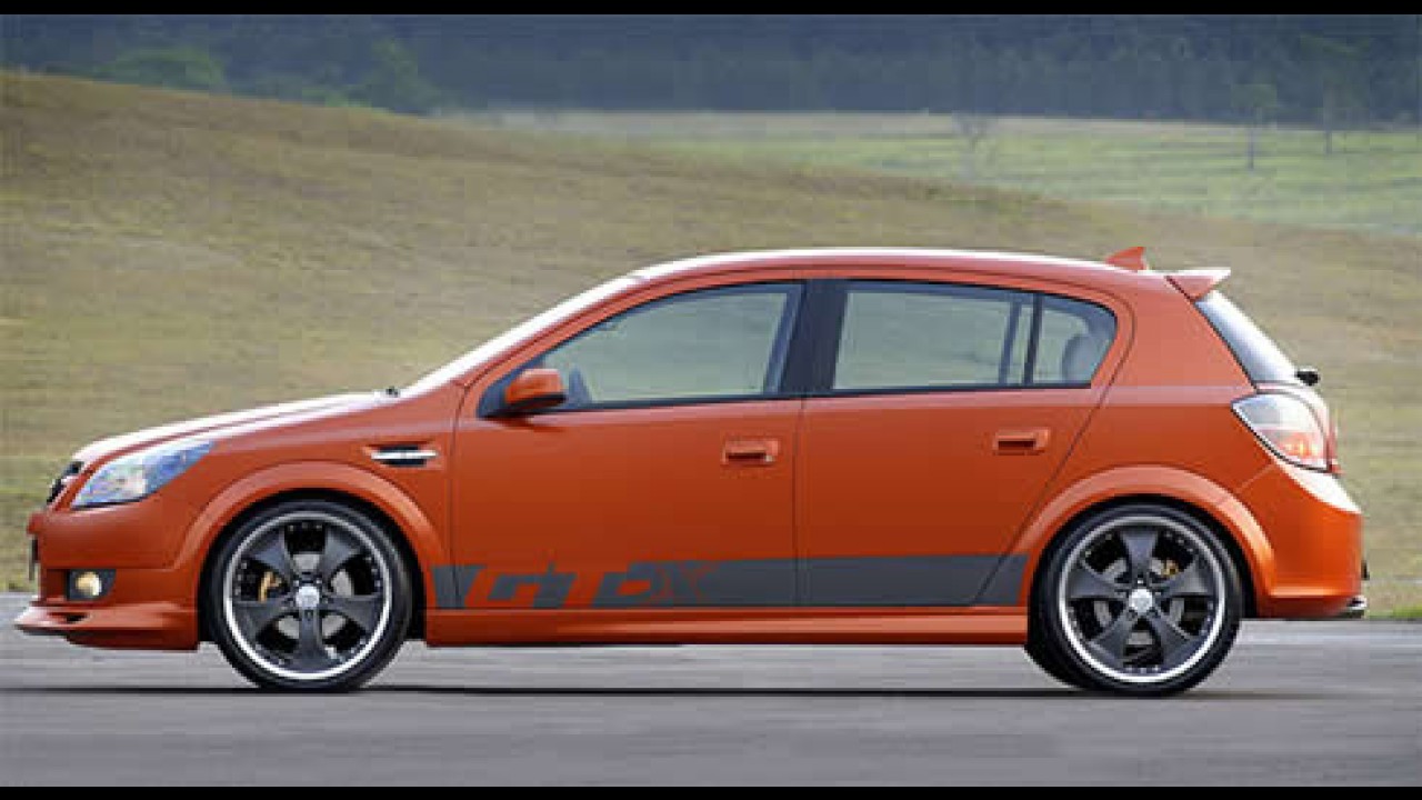 Chevrolet apresenta dois modelos tunados do Vectra GT-X: Black Top e Attitude