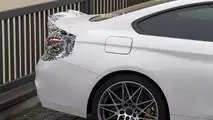 BMW M4 facelift spy photo