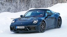 Porsche 911 Targa Spy Shots
