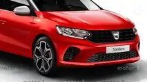 Rendering Dacia Sandero (2020)