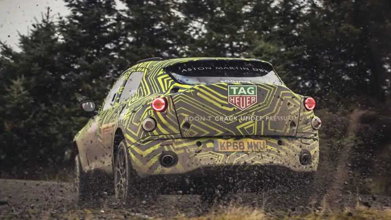 Aston Martin DBX teaser