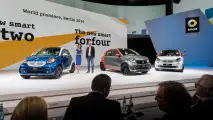 smart fortwo e forfour, la presentazione a Berlino