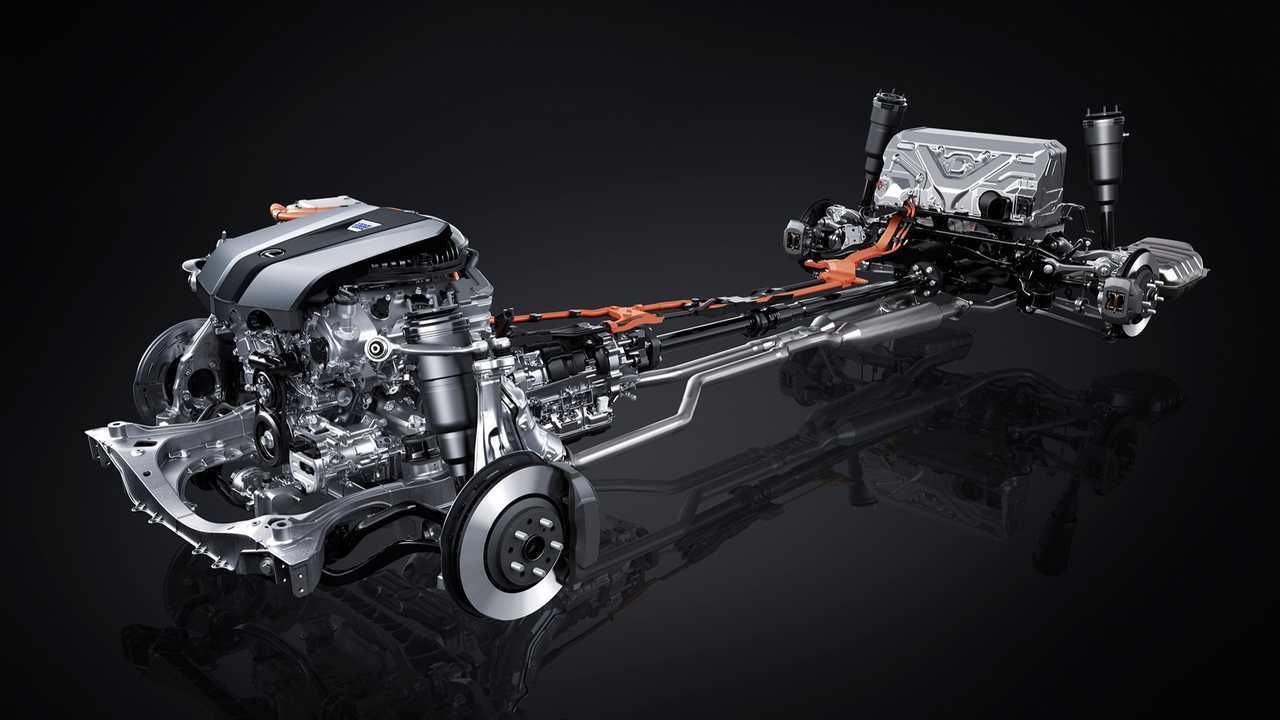 Lexus LS Facelift (2021): Chassis mit Hybrid-Antriebsstrang