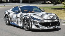 Ferrari Portofino Spy Foto Anteriore 3/4