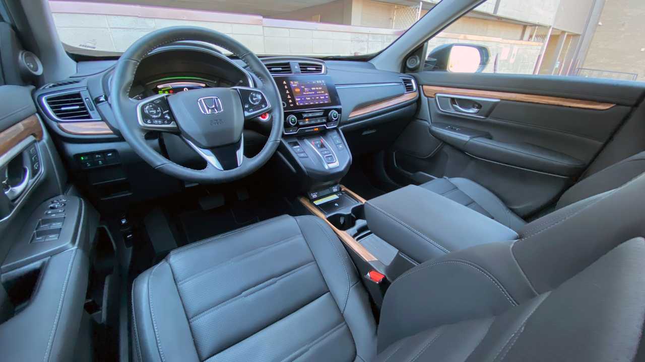 2020 Honda CR-V Hybrid Touring driver's seat