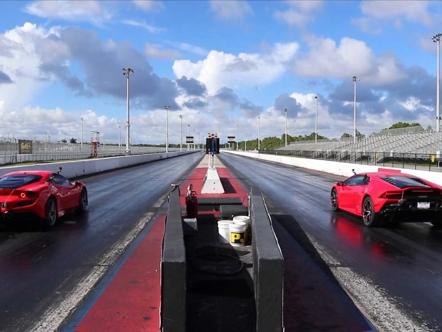 Ferrari F8 Tributo Races Huracan Evo For Italian Supercar Supremacy