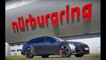 Watch The 2021 Audi RS6 Avant Lap The Nurburgring From The Driver's Seat