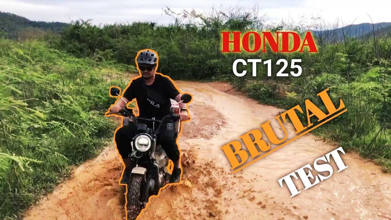 Totally Brutal Honda CT125 Hunter Cub Test