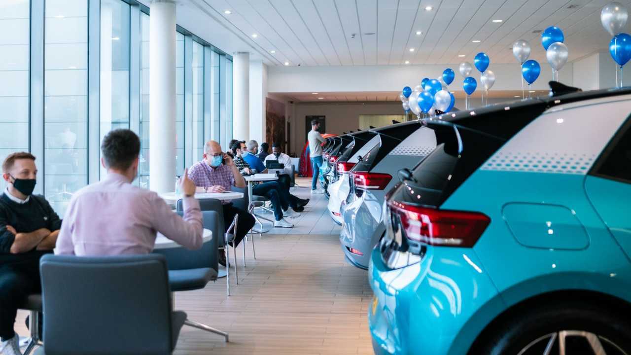 First UK customers receive their VW ID.3s