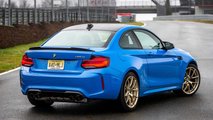 2020 BMW M2 CS rear quarter static