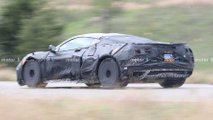 Chevrolet Corvette Z06 Spy Shots Back Side