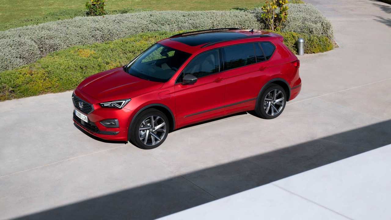 Seat Tarraco e-hybrid 3/4  anteriore