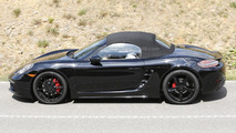 2016 Porsche Boxster facelift spy photo